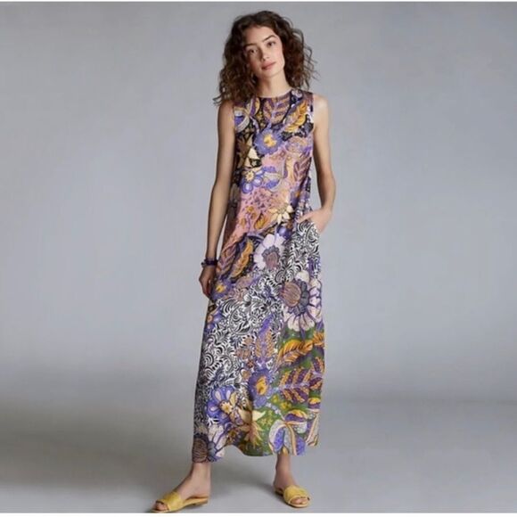 New Anthropologie Alanna maxi dress
size XS 
NWOT retail $239 - Picture 2 of 10